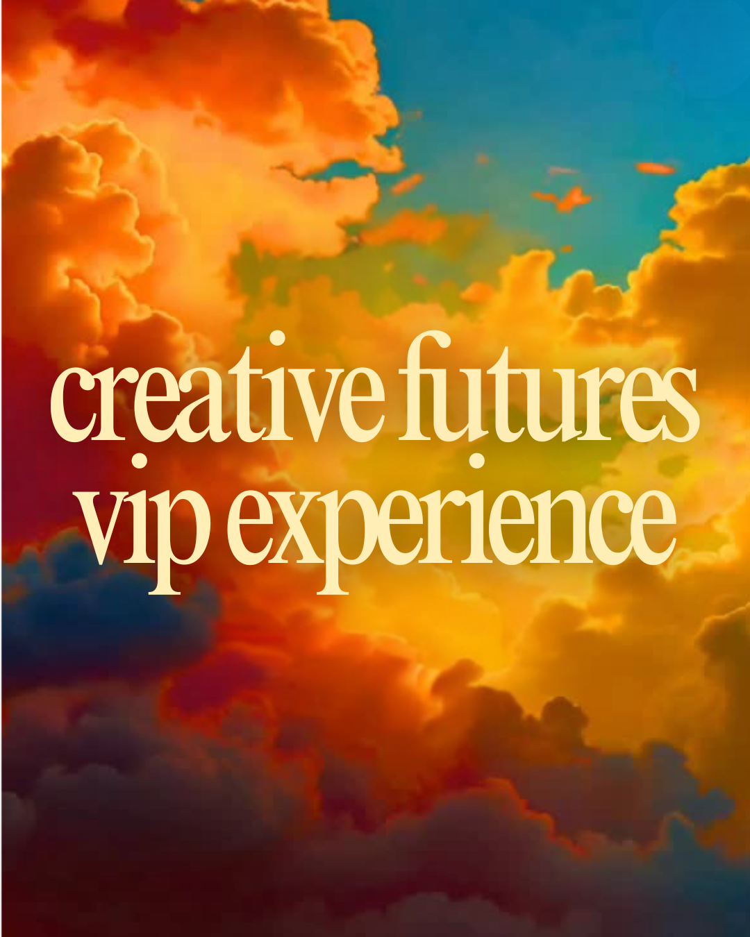 Sixth seat Premium: The Creative Futures — Finale Experience (VIP)