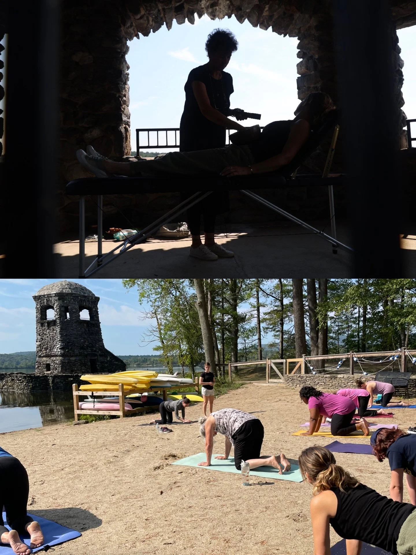   2025: Gentle Yoga with Tibetan Bowls-Group &amp; Individual Sessions Organizer and Presenter Sponsored by Mental Heath Connecticut Camp Isola Bella   &nbsp;Salisbury, CT  
