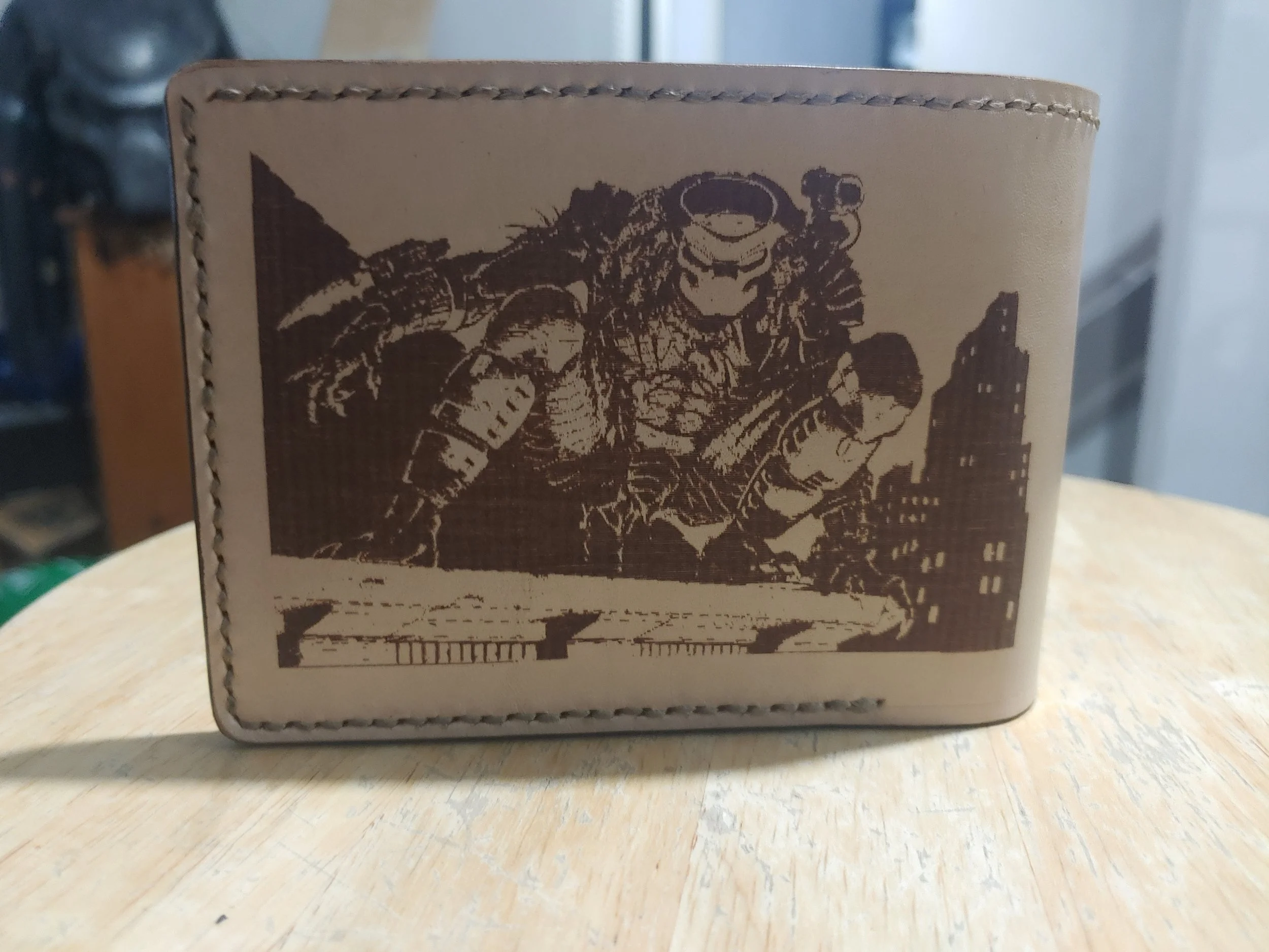 Laser Engraved Custom Billfold