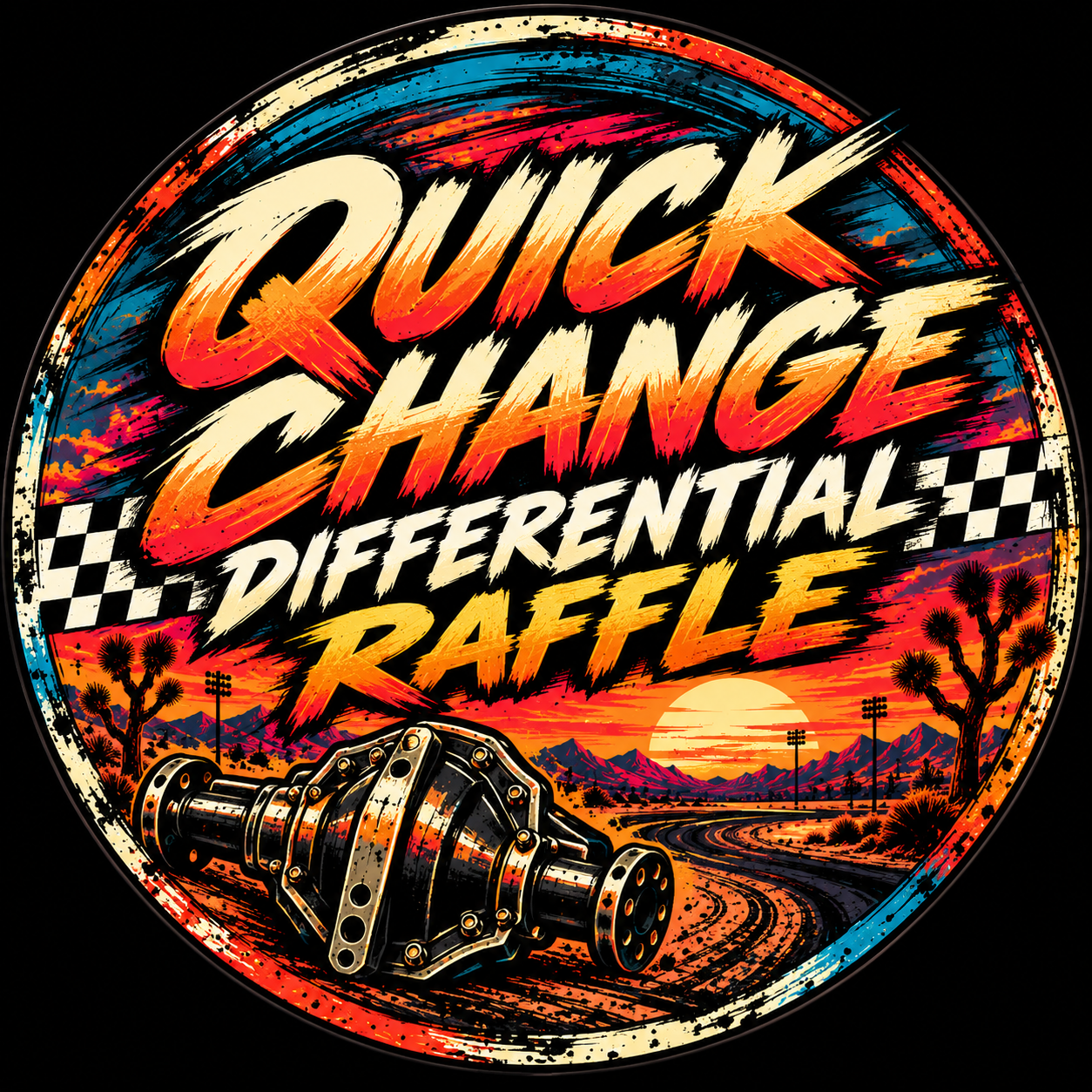 Quick Change Differential Raffle Ticket