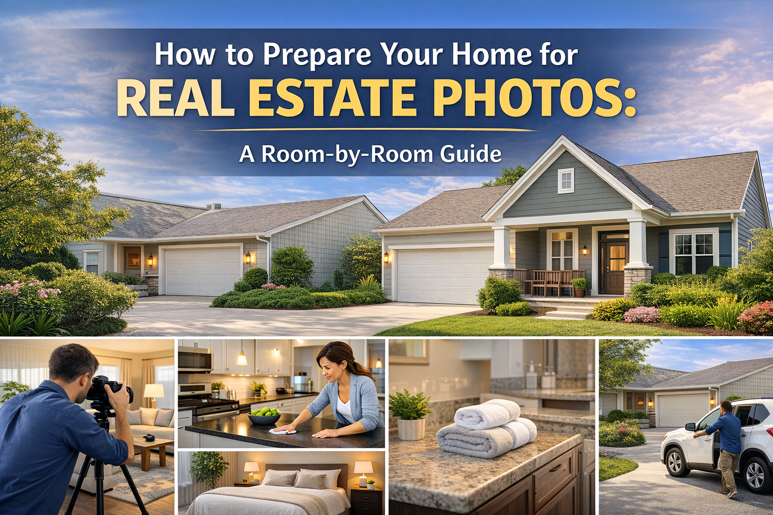 How to Prepare Your Home for Real&nbsp;Estate Photos: A Room-by-Room Guide