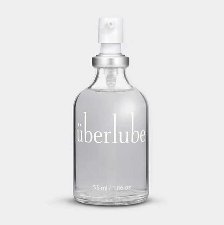 UberLube lubricant, silicone glute, glycerin free