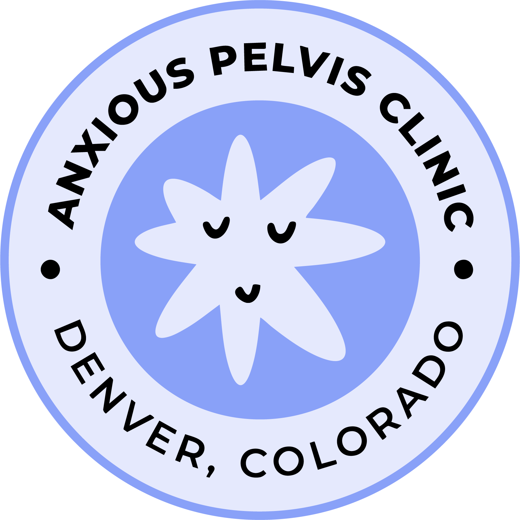 anxious pelvis pelvic floor therapy logo for denver pelvic floor therapy/pelvic floor therapist near me/pelvic floor physical therapist near me