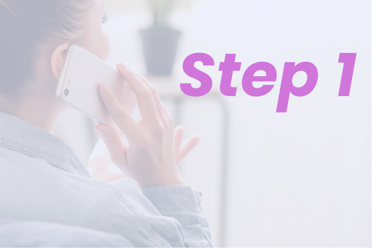Person on phone "step 1": inquiry for pelvic floor therapy for vaginismus treatment in denver county, colorado, pelvic floor pt, pelvic floor physical therapy occupational therapy