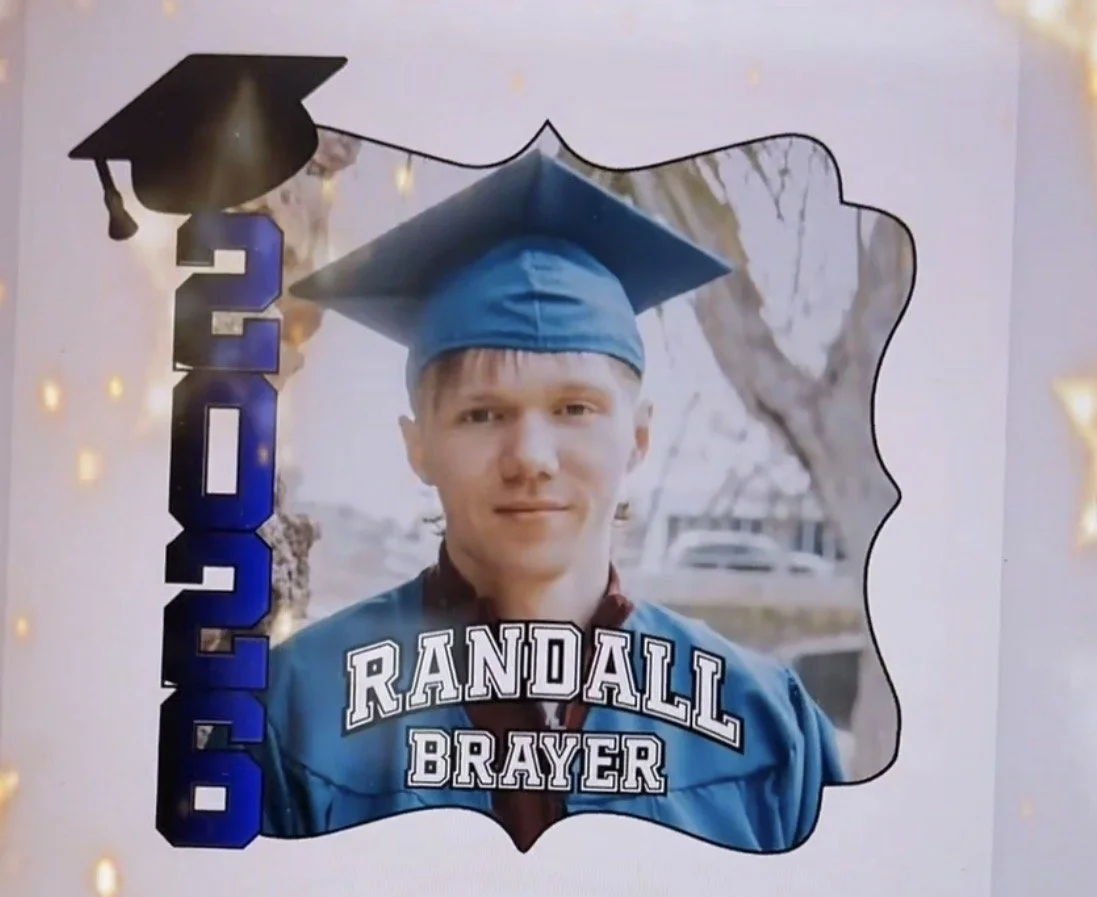 Custom graduation fans (pack of 4)