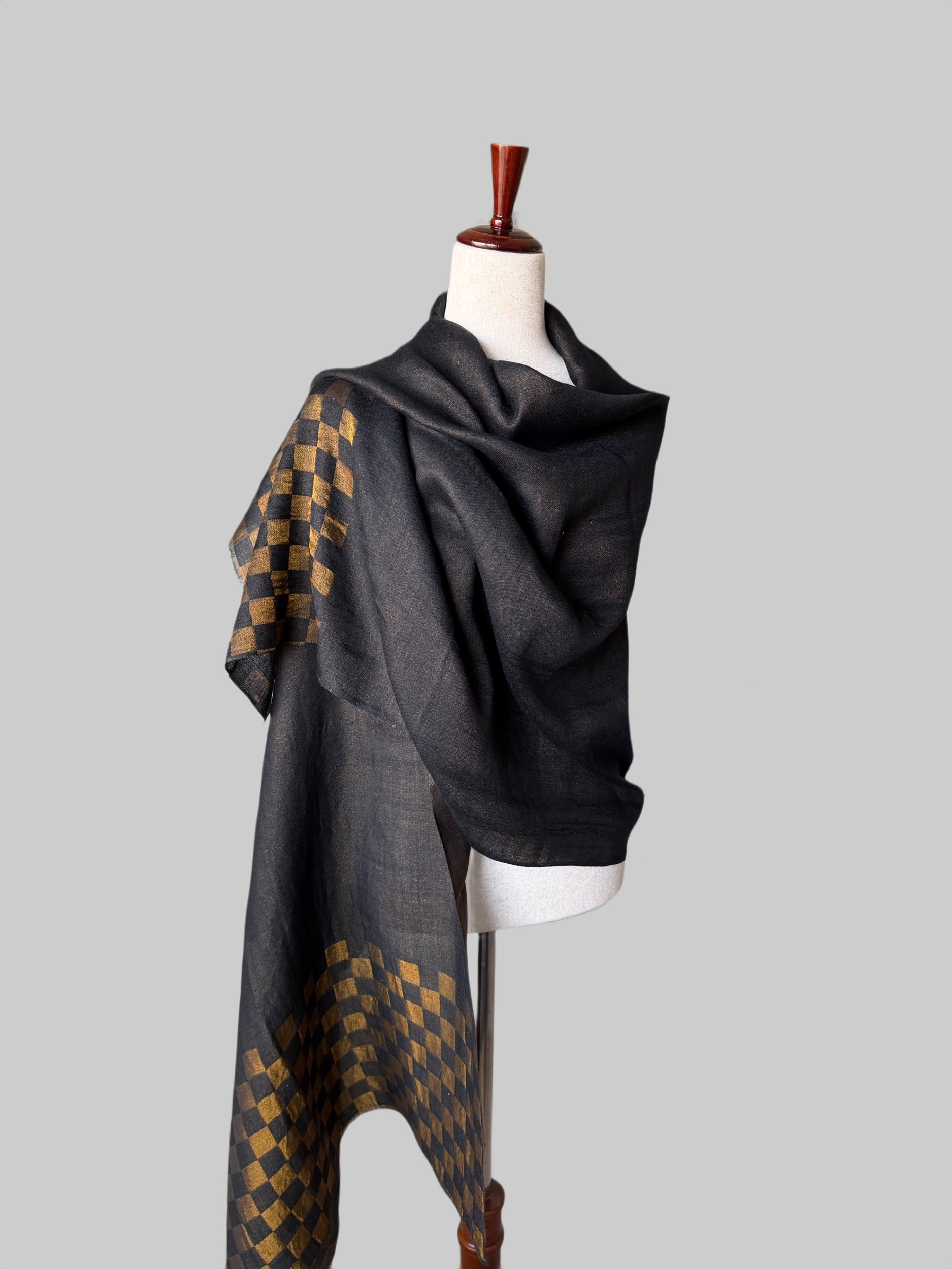 Black Gold Scarf
