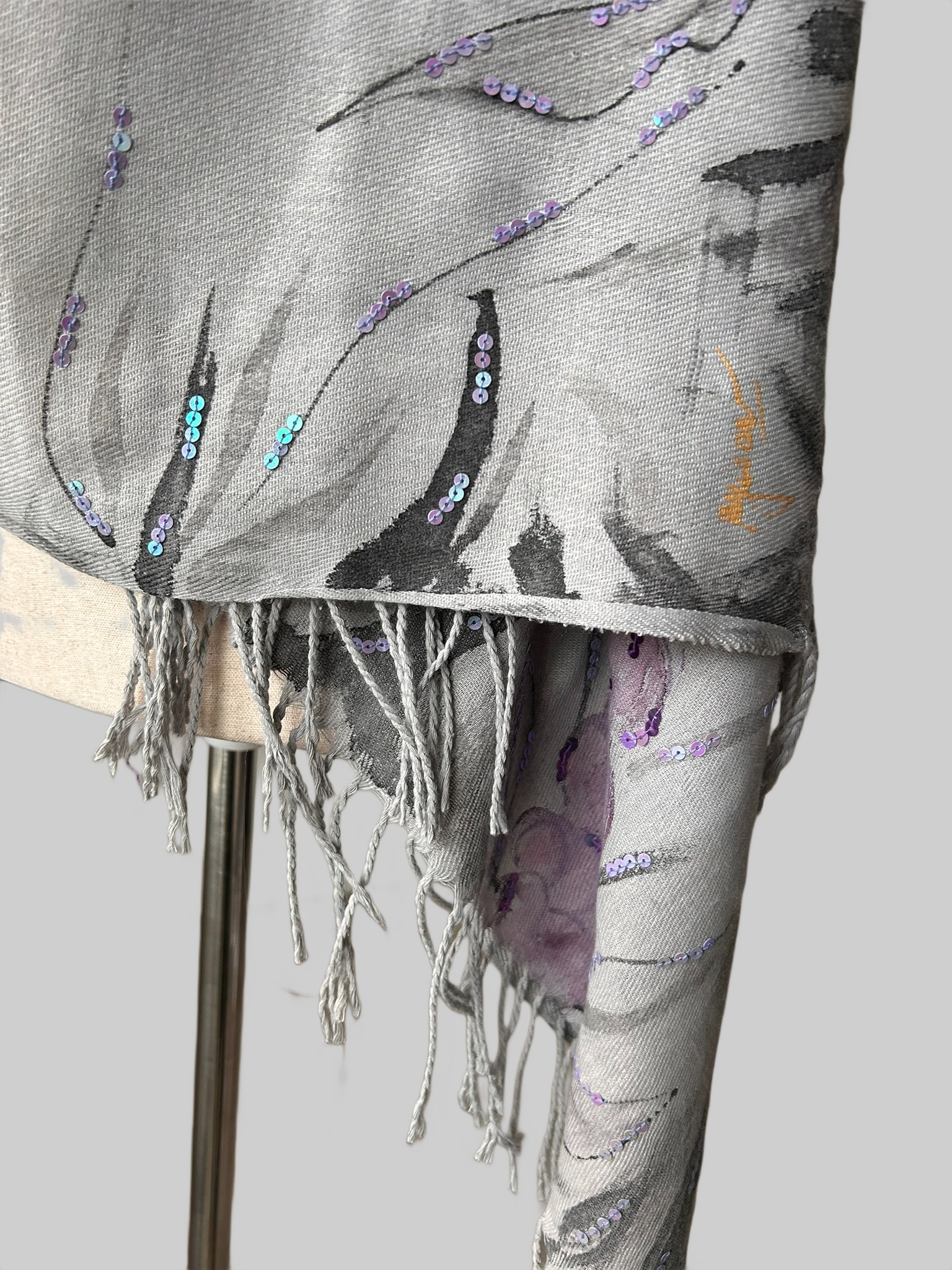 Lavender Haze- pashmina scarf