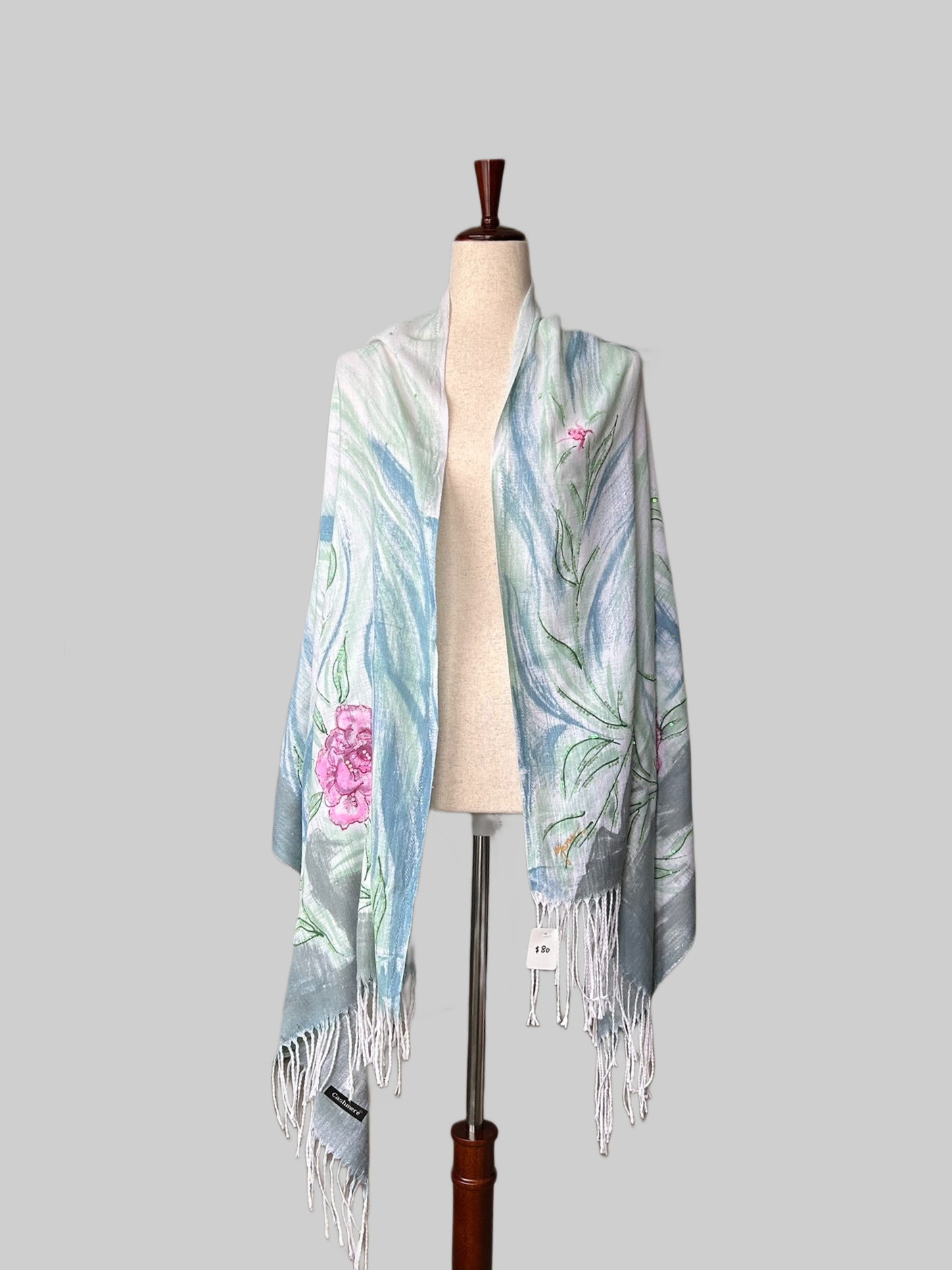 Floral Fantasy- pashmina scarf