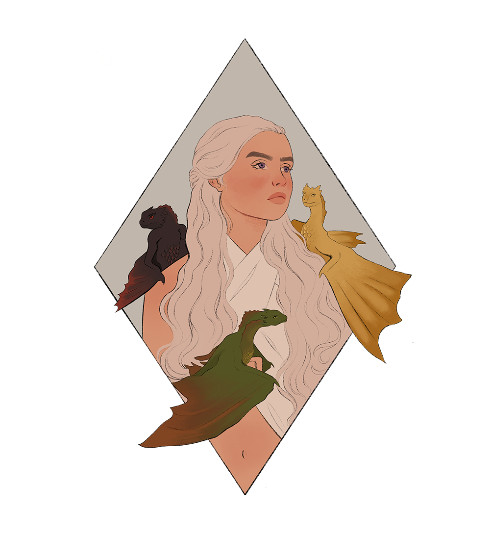 Mother of Dragons Vinyl Sticker