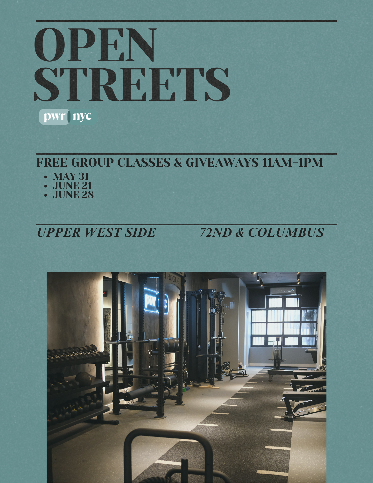 PWR at Open Streets