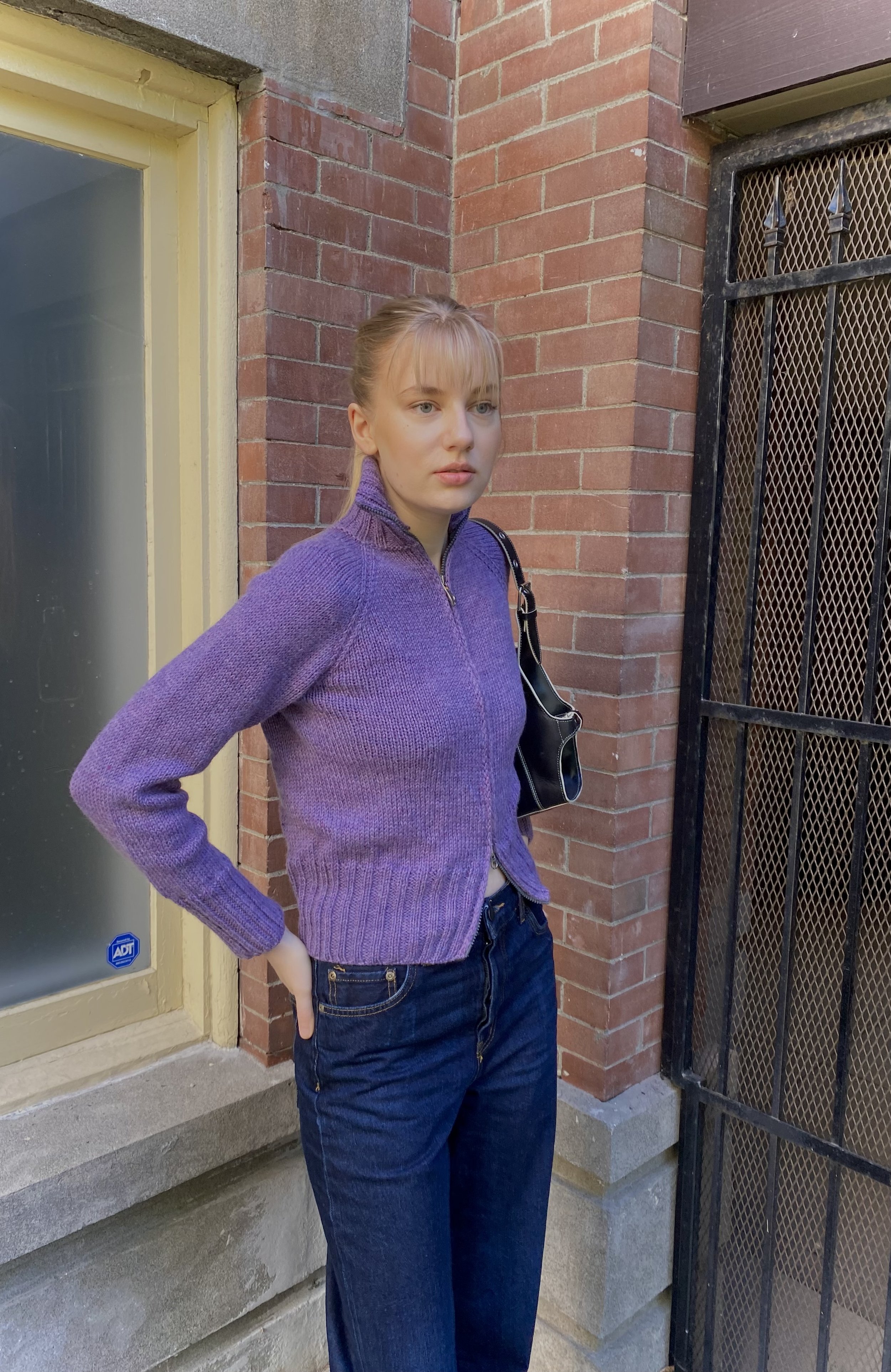 Vanda Zippered Sweater