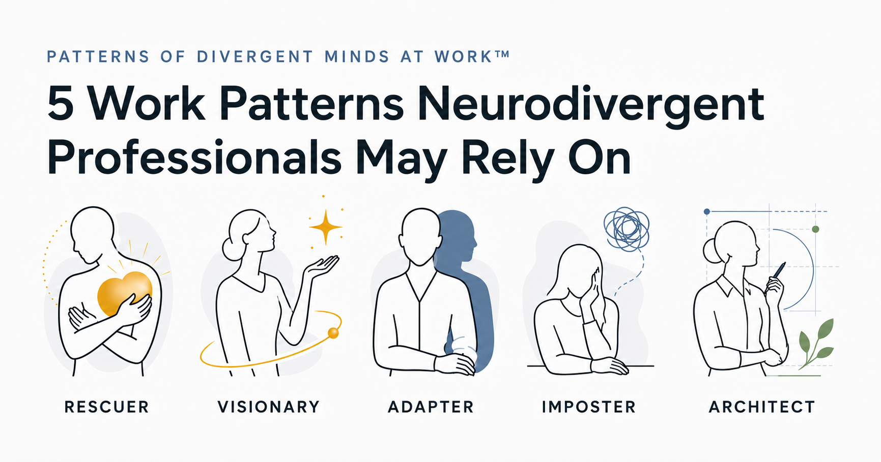 5 Patterns Neurodivergent Professionals May Rely on at Work