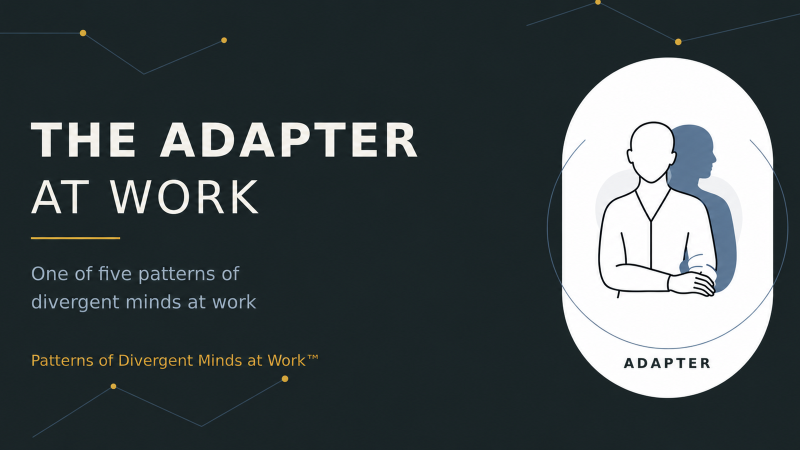 The Adapter at Work: When Reading the Room Takes Hidden Effort