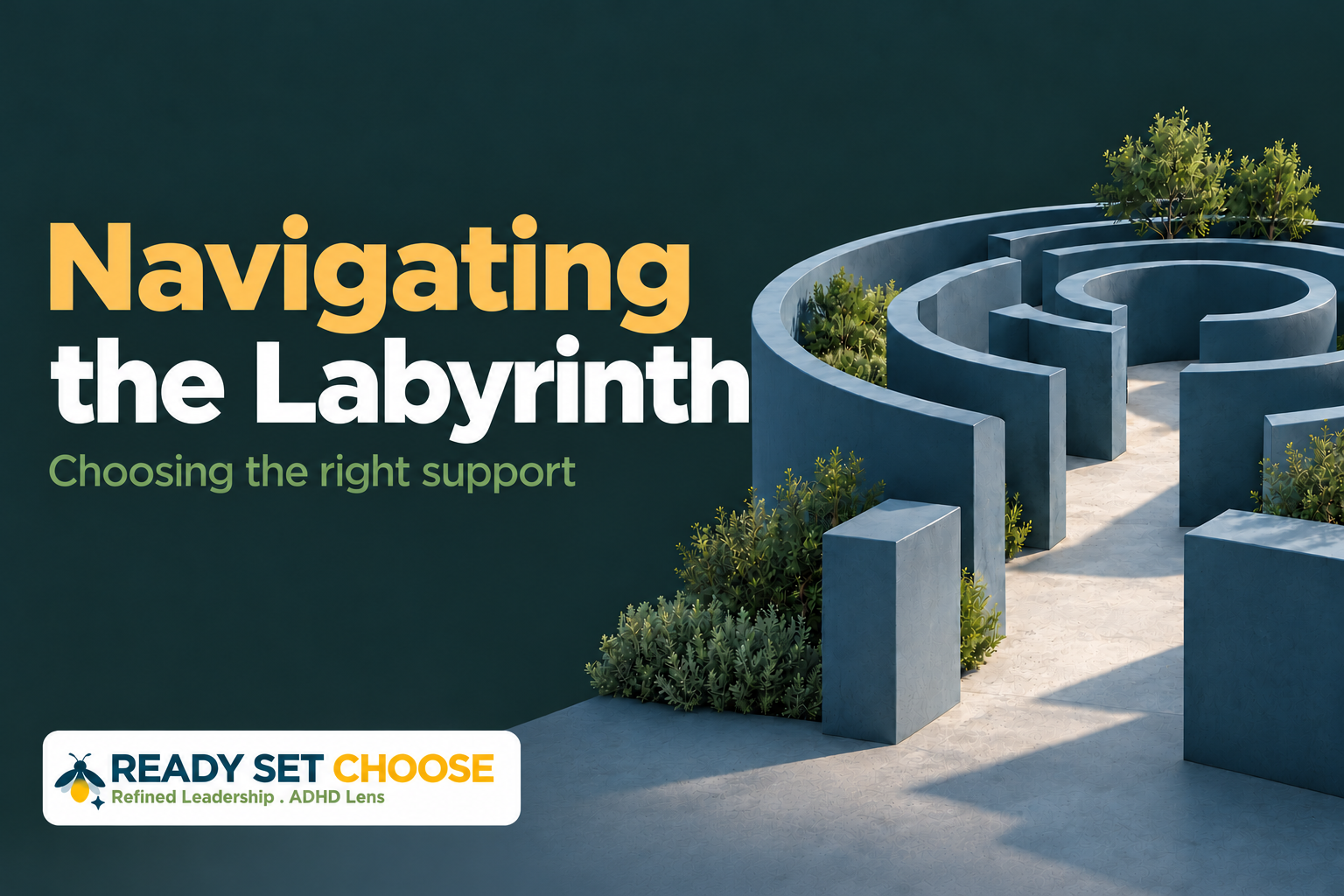 Navigating the Labyrinth: A Guided Journey for High-Performing Executives with ADHD