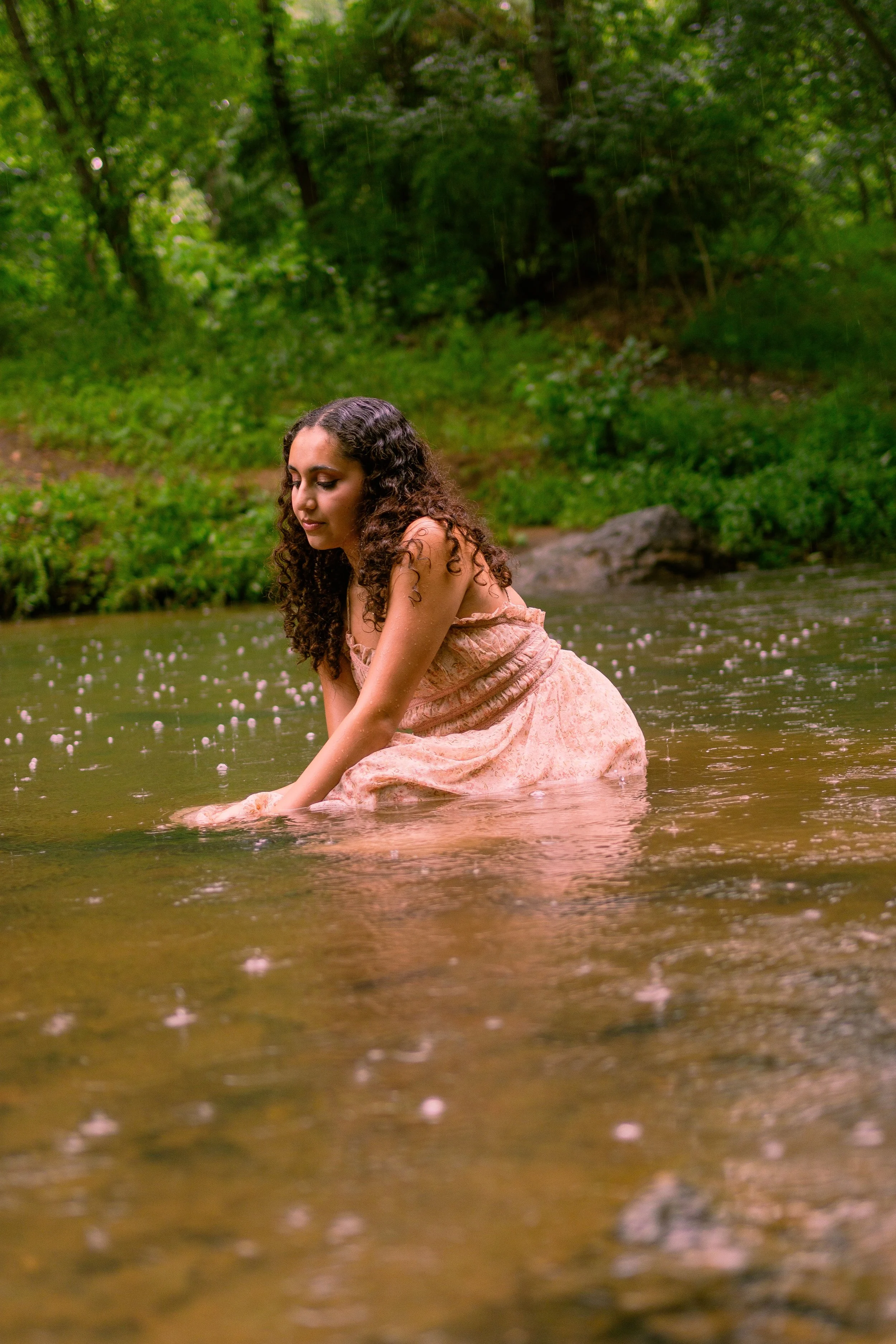 GIRL IN THE LAKE.