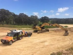 Servicing Earthmoving Equipment