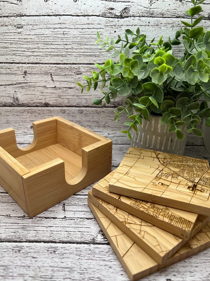 Owensboro, Kentucky Map Coasters