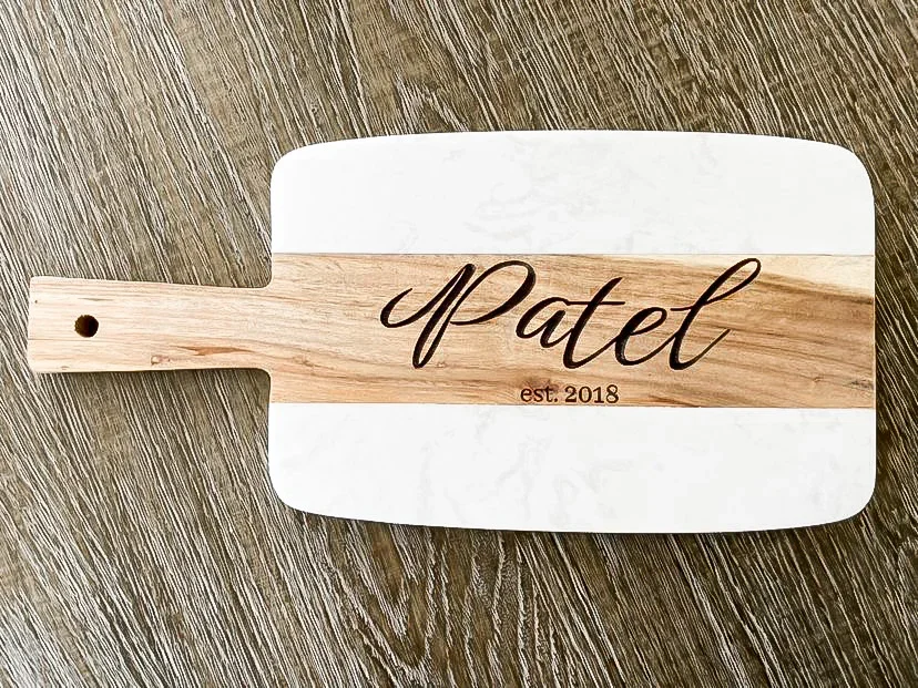 Wine- Shaped Bamboo Cutting Boards