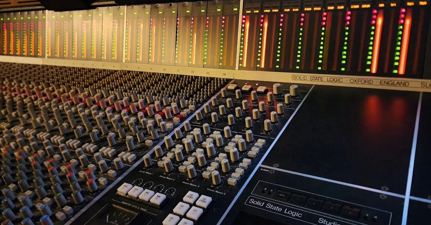 Our SSL 6000e Console