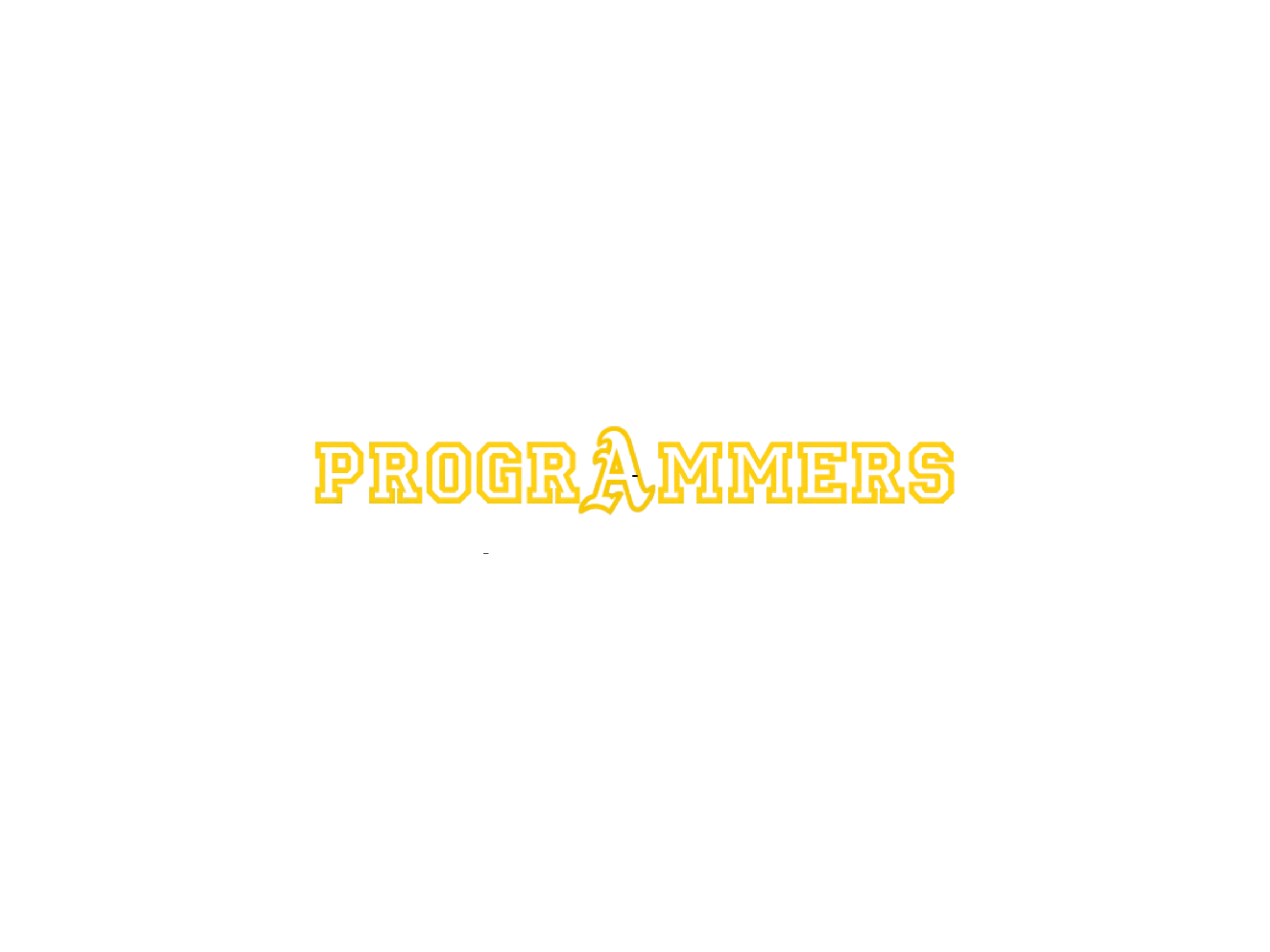The image features the iconic logo for the 'Back to the Future' movie series. It shows the text 'PROGAMERS' in a bold, stylized, yellow-to-orange gradient font with a slight 3D effect. The background is black, emphasizing the colorful text.