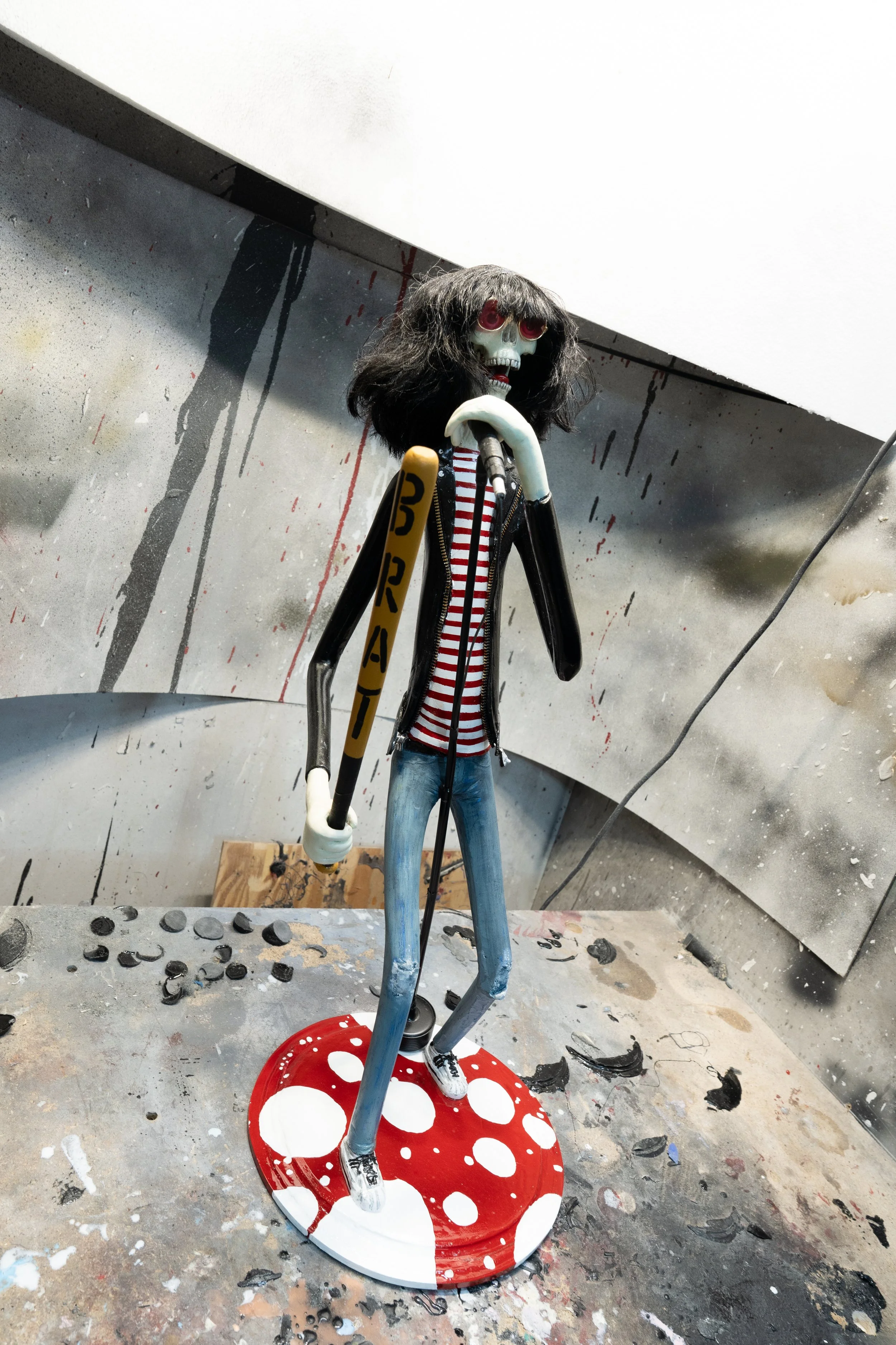 The Joey Ramone Sculpture