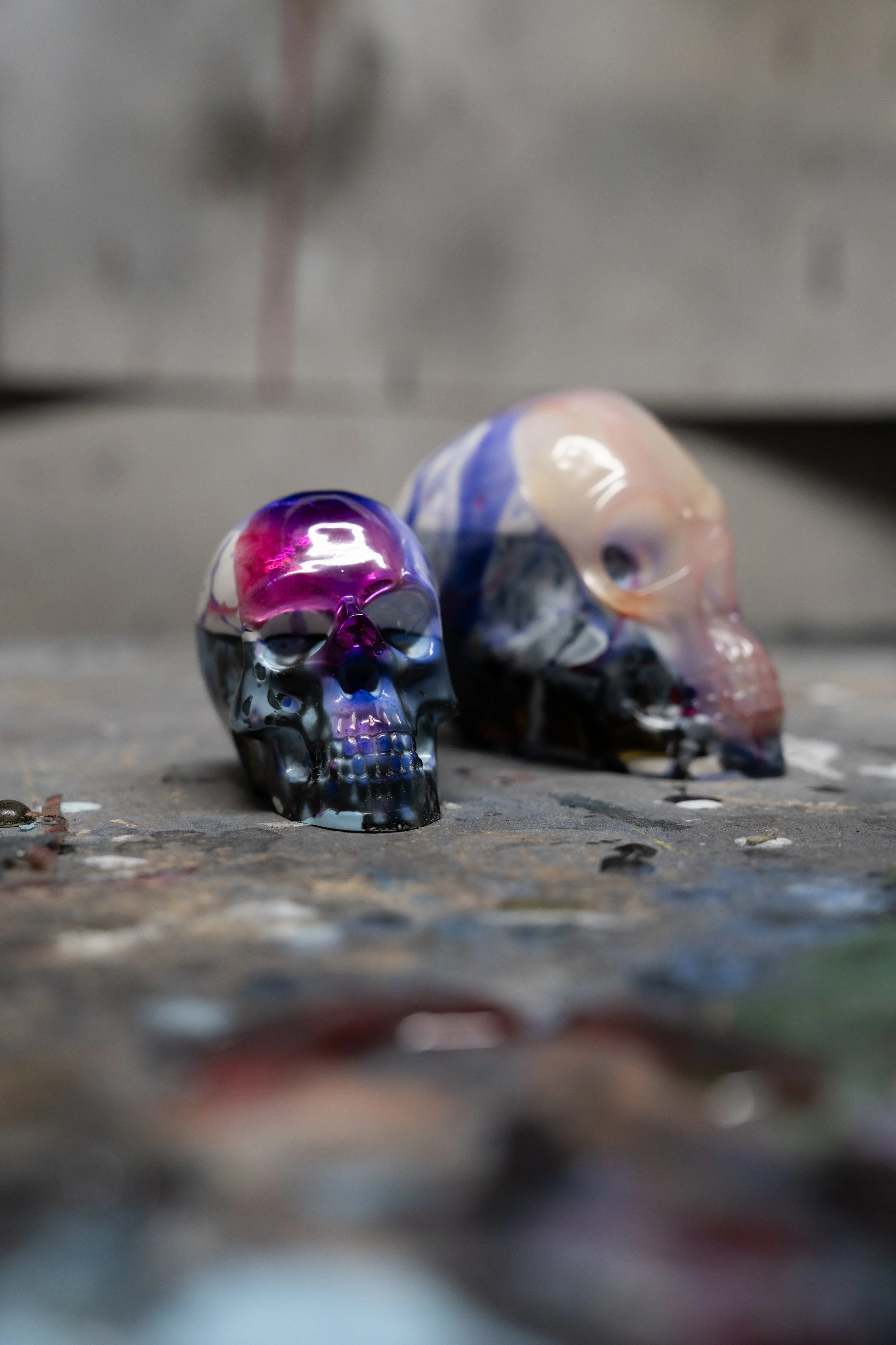 Iridescent Skulls