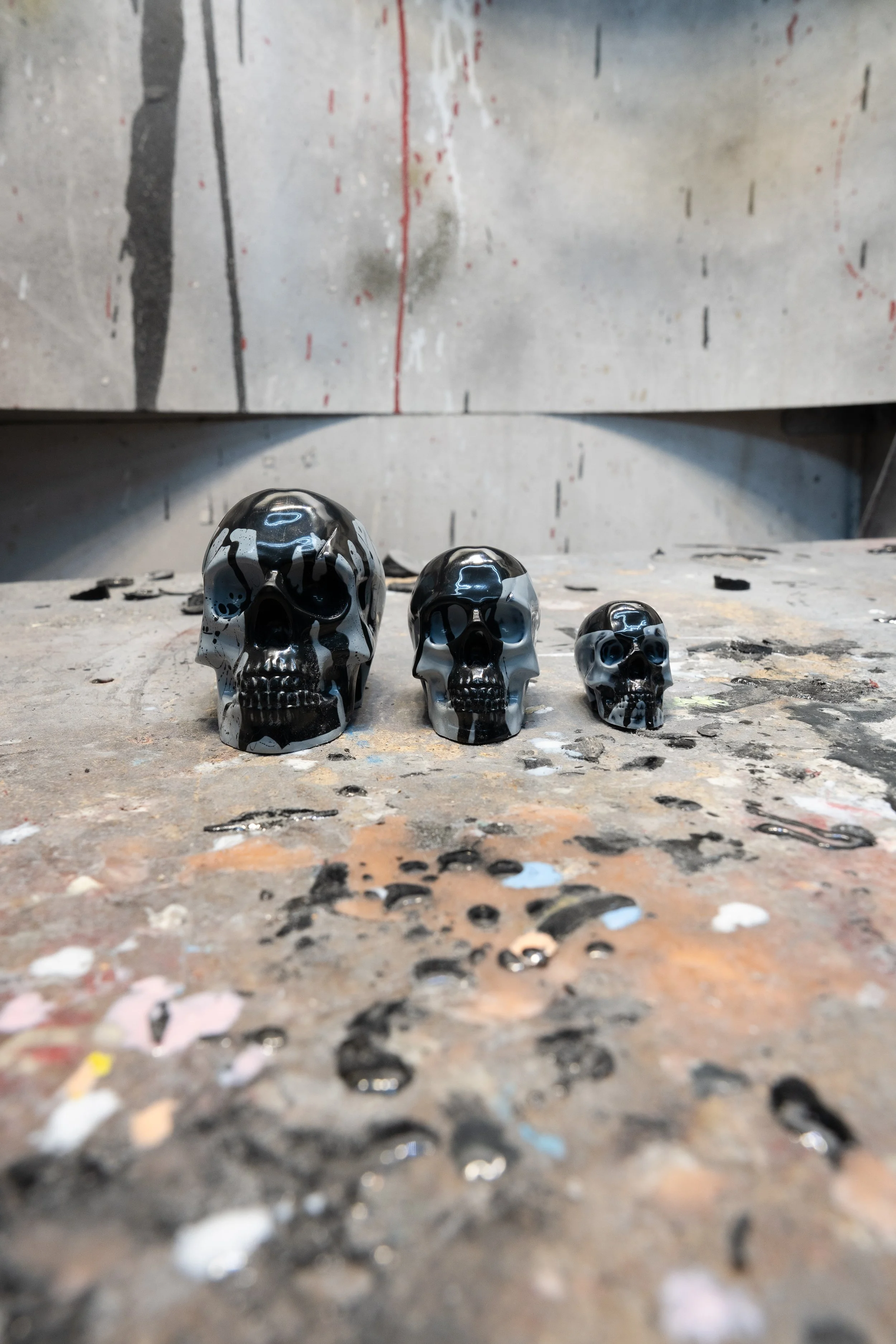 Skull Head Set (Black)