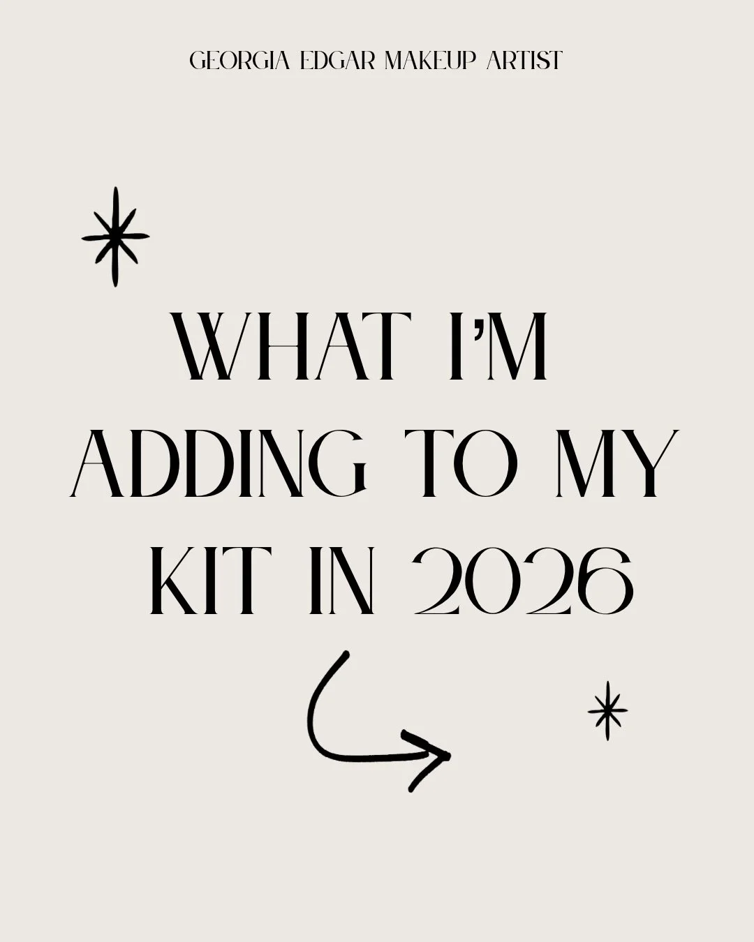New year, new kit upgrades ⚡️
I research and curate products for my professional kit with these things in mind:
1. Will it make my client&rsquo;s makeup last longer
2. Will it work for a range of clients
3. Does it correlate with how I like to paint
