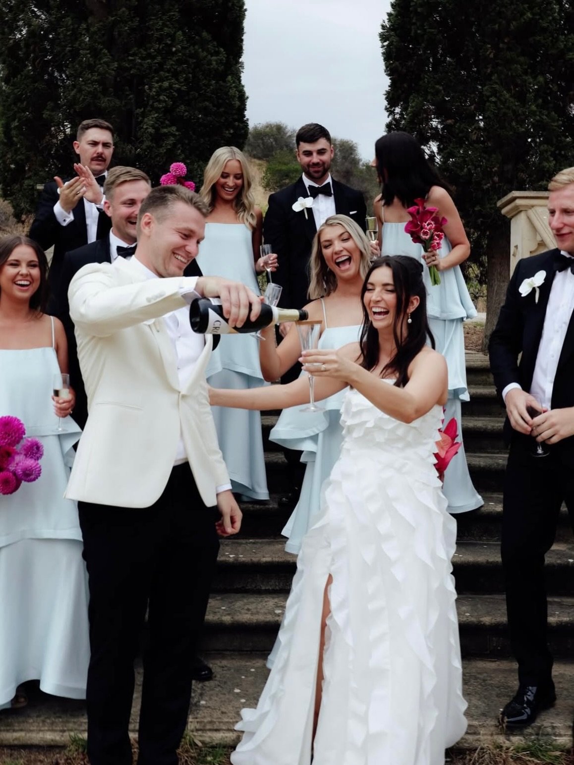 D+J 

You can feel the joy radiating from these images 🥹
Makeup by yours truly
Absolutely gorgeous shots by @_shotsbym
Dani&rsquo;s dress from @aje 

🏷️ Adelaide makeup artist mua bridal wedding natural glowing soft glam bride weddings south austra