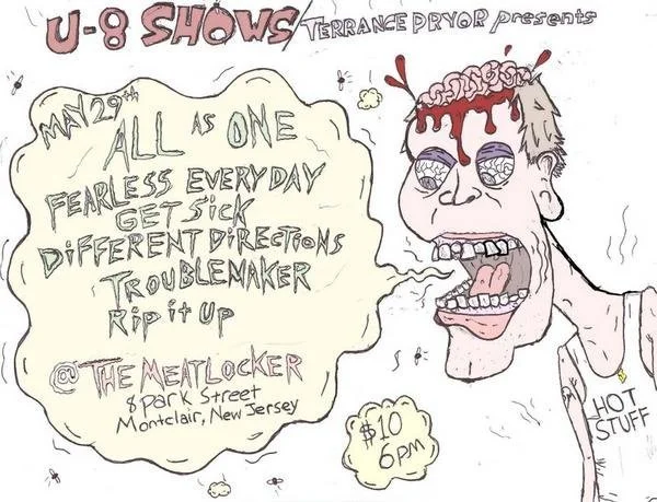 All As One, Fearless Everyday, Get Sick, Different Directions, Troublemaker, and Rip It Up @ The Meatlocker.