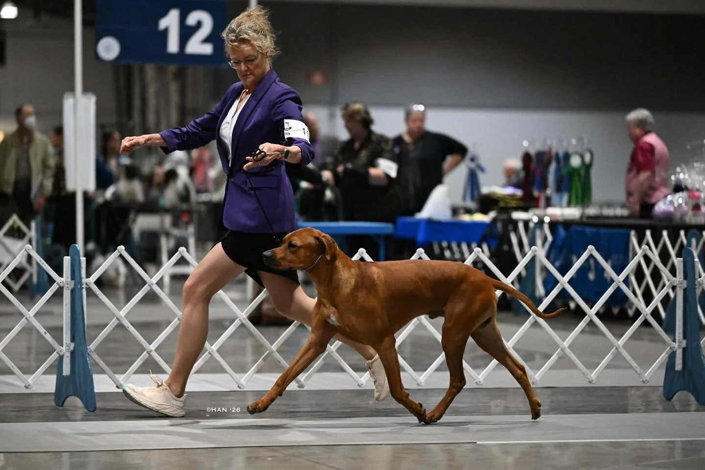 Tina and Frisco sure had a good time at the Portland shows. He even won 2 points toward his championship. 💜 #sr4pfamily