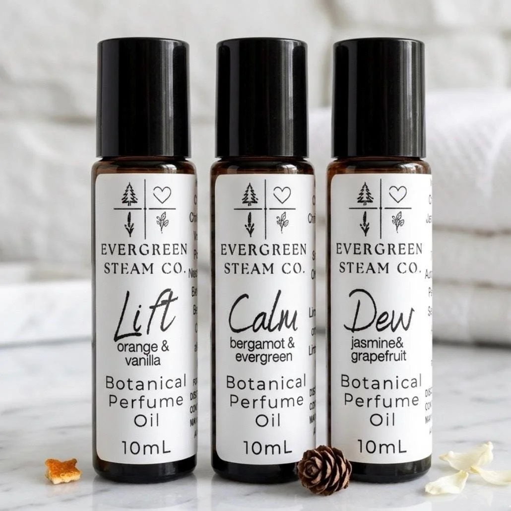 Botanical Perfume Oil | Essential Oil Roll-On Fragrance