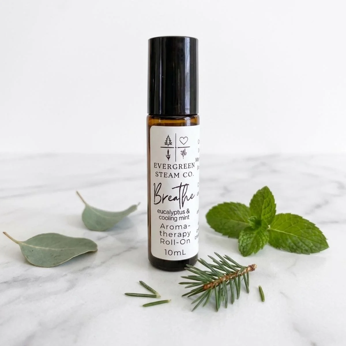 Breathe | Cooling Essential Oil Roll-On | Eucalyptus & Peppermint