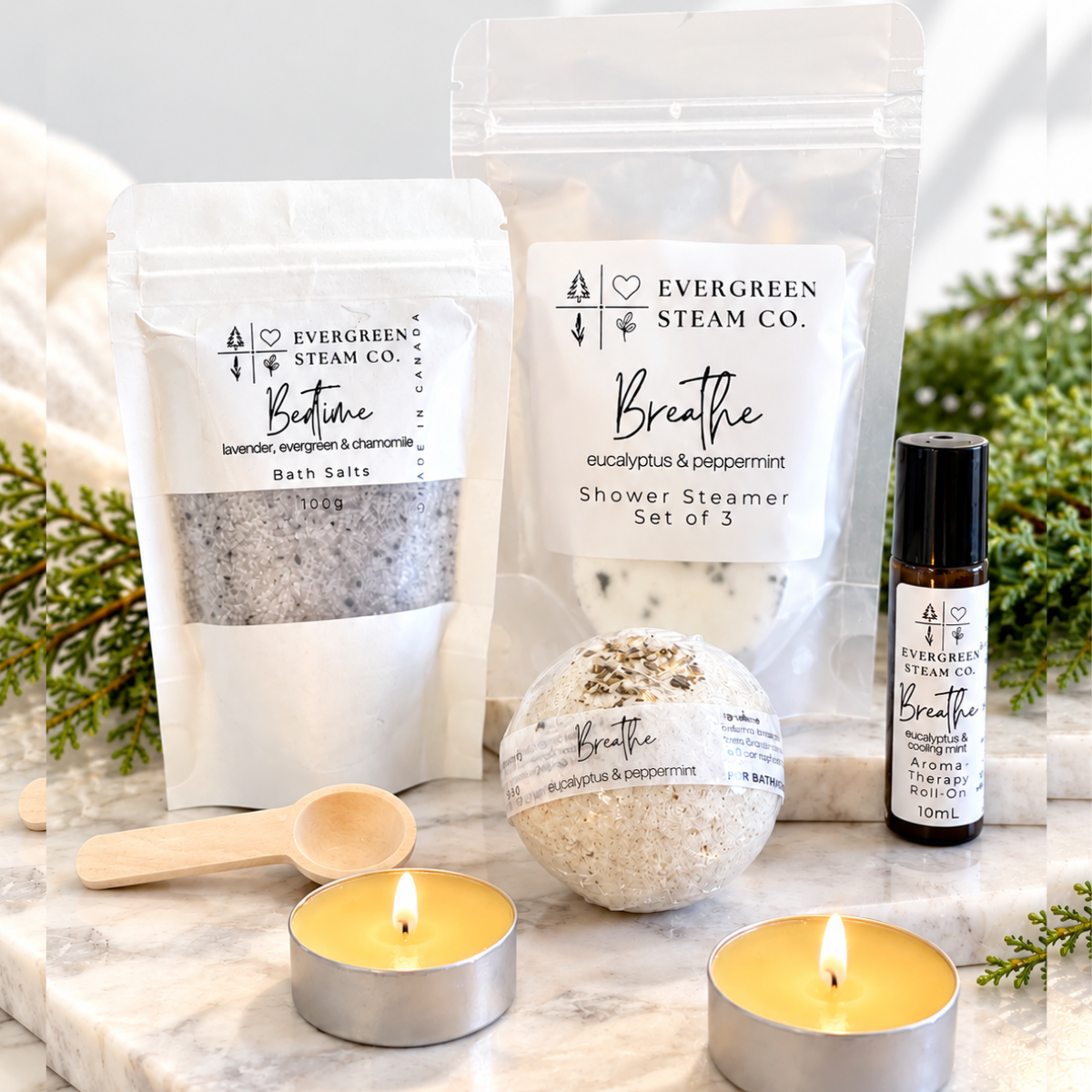 The Feel Better Set | Shower, Bath & Aromatherapy Cold & Flu Care Package