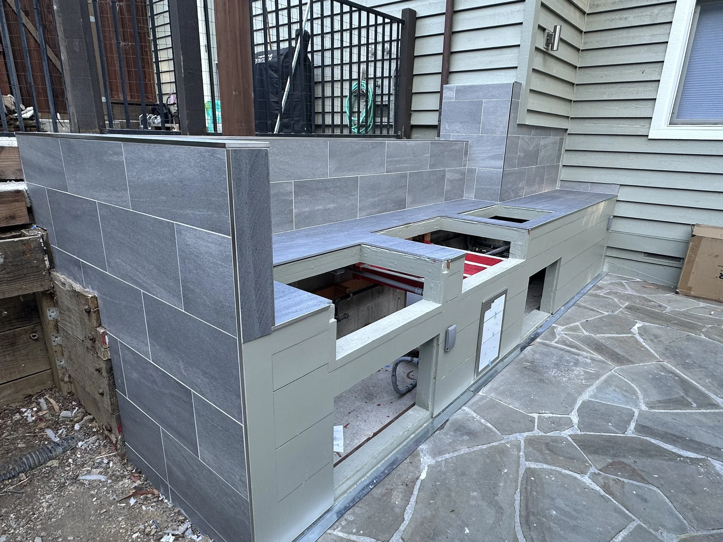 Barnes Custom Building BBQ Build