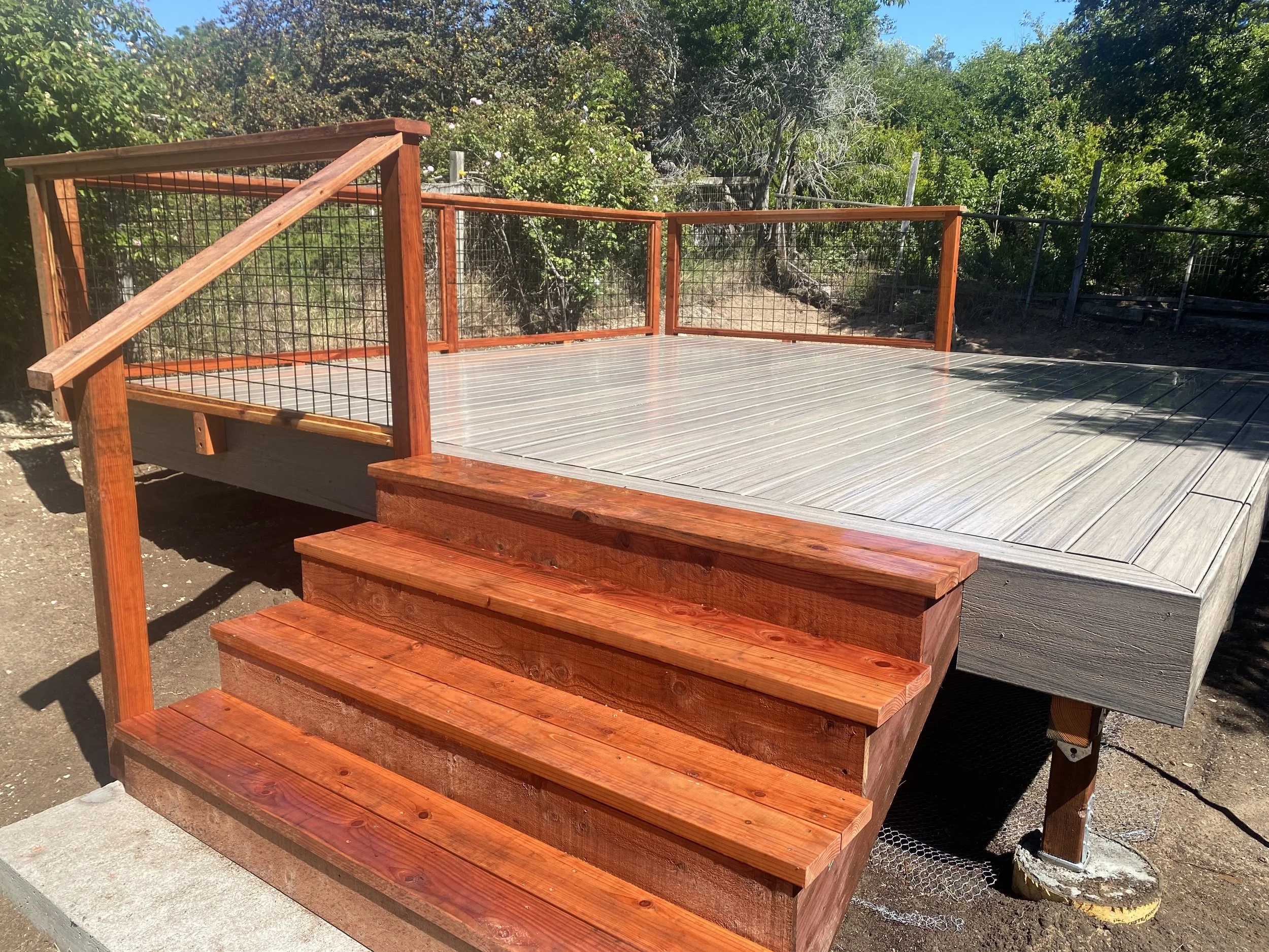 Barnes Custom Building Finished Deck
