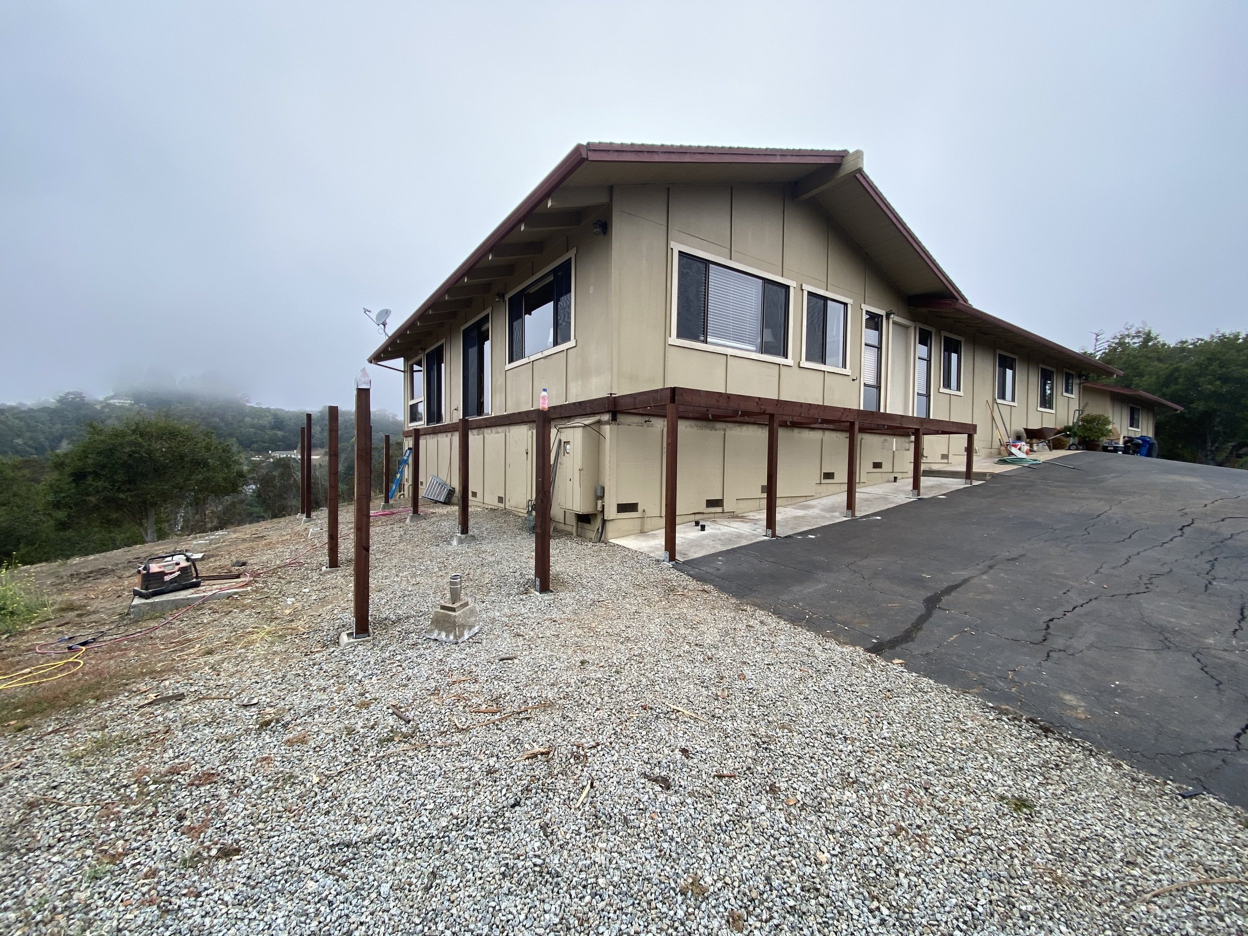 Barnes Custom Building Deck Build