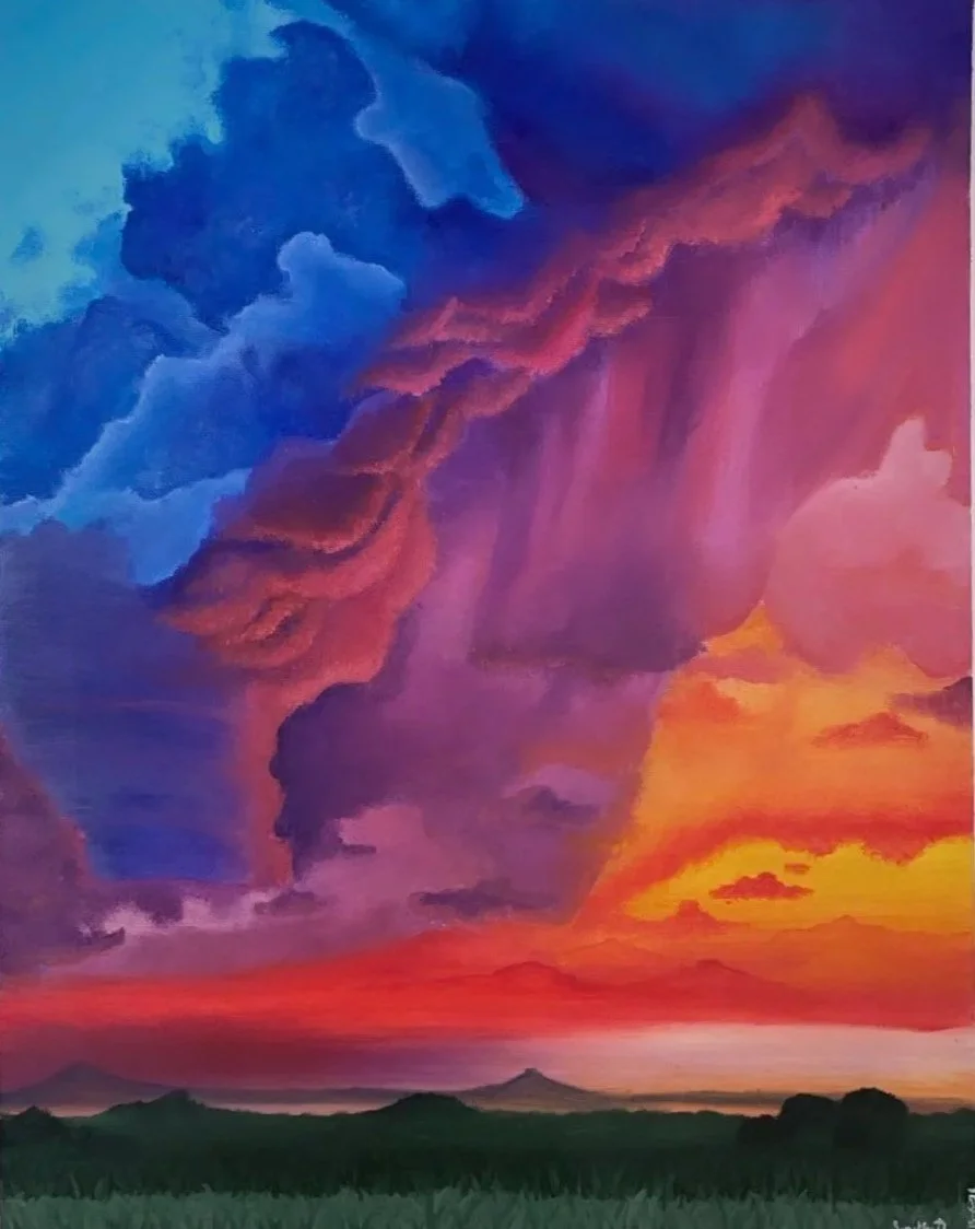 Icarus Falls (Oil Paints) 