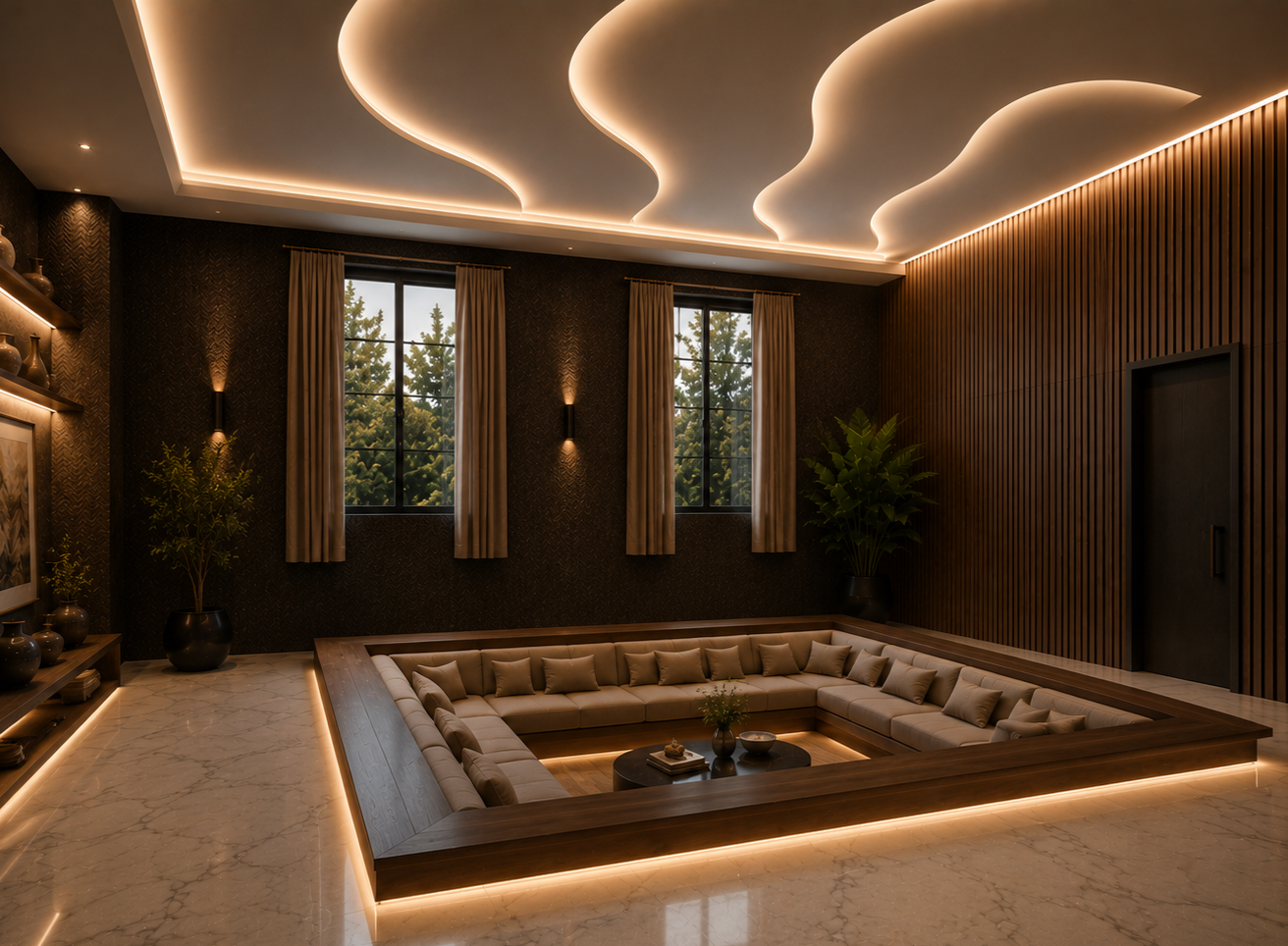 Sunken Seating