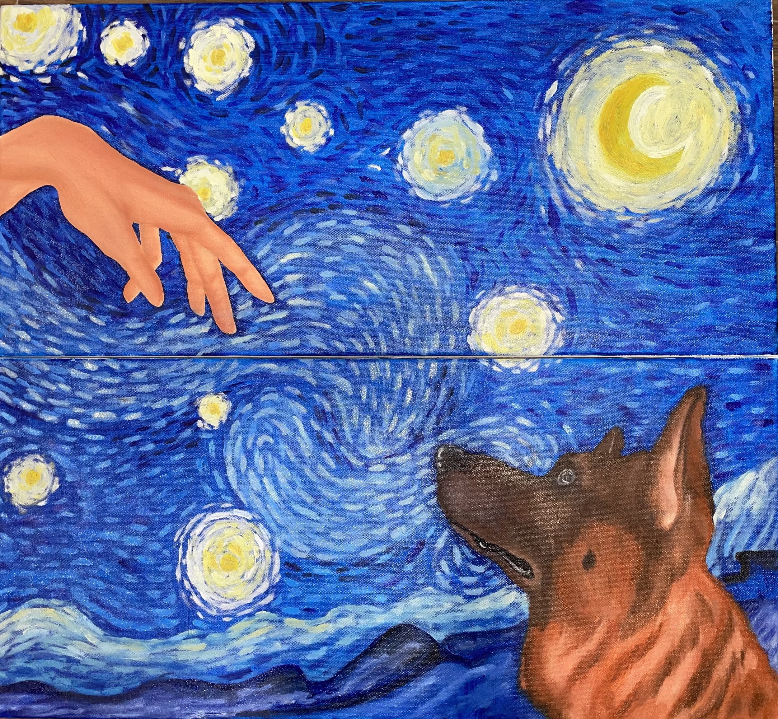 Van Dogh (Oil Paints) 