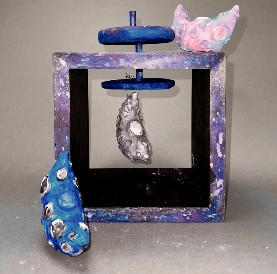 Wood and Plaster Night Light