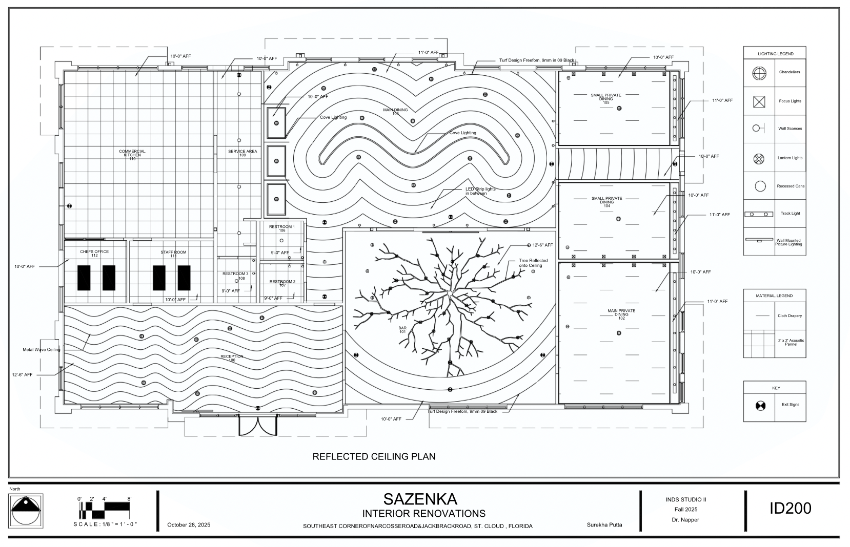Reflected Ceiling Plan