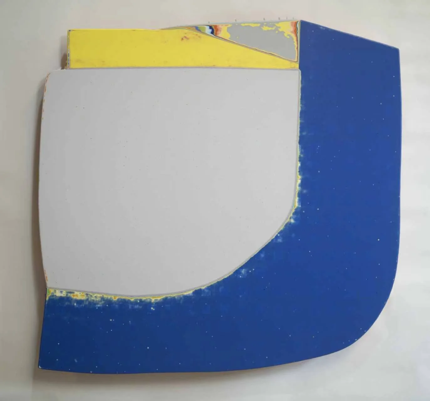Squares Beneath Blue
,
2026
,
Mixed Media on Canvas
,
120 × 120 cm