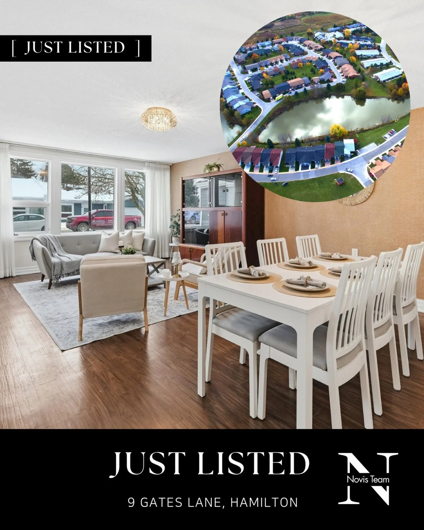 ✨ Just Listed! 55+ Community Living ✨
📍 9 Gates Lane | St. Elizabeth Village

Bright 2 bed bungalow townhouse offering comfortable, single level living in a gated 55+ community designed for ease, connection, and peace of mind.

&bull; Maintenance