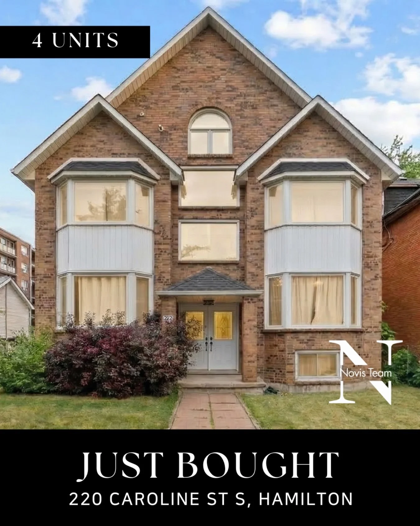 🔥 Congrats to my buyers on closing on this incredible 4-plex in Hamilton!

This was the result of a very intentional search, staying disciplined, passing on opportunities that didn&rsquo;t align, and waiting for the right asset.

Having purchased an