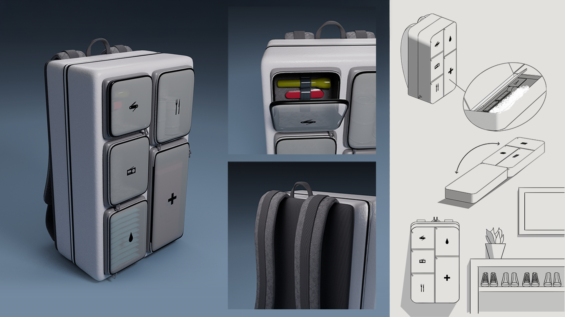 Emergency Backpack Kit