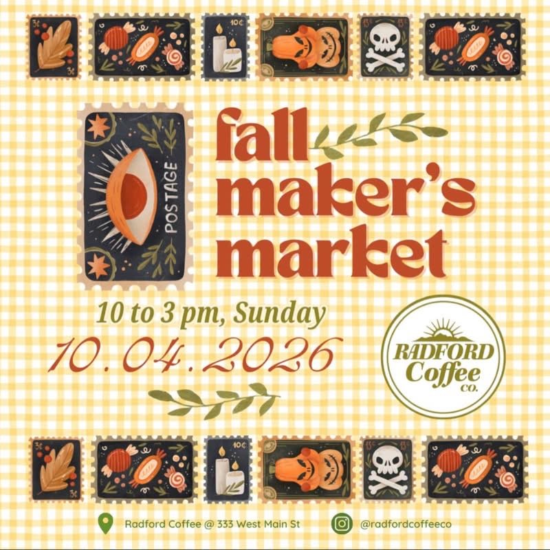 Radford Coffee Company Fall Makers Market