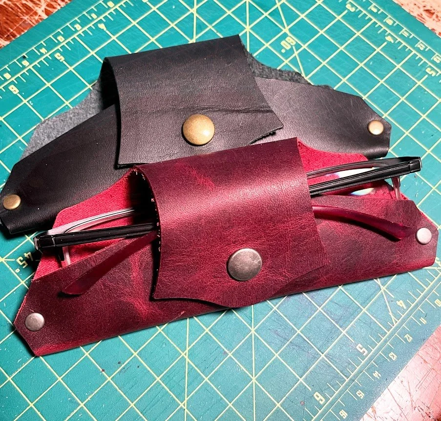 Leather Glasses Case