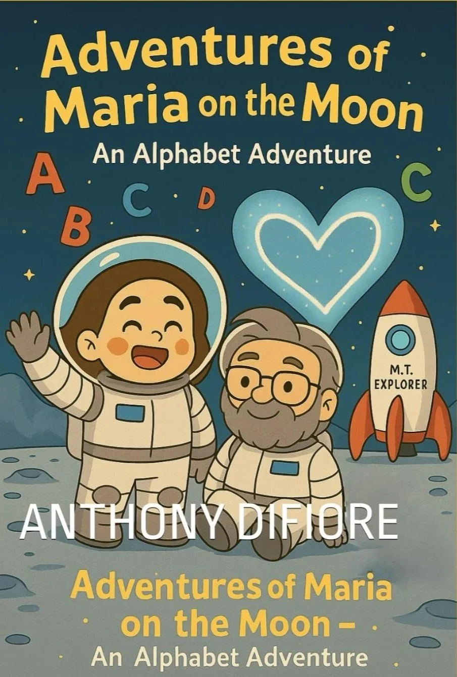 Adventures of Maria: on the Moon: An Alphabet Adventure- Signed by Author
