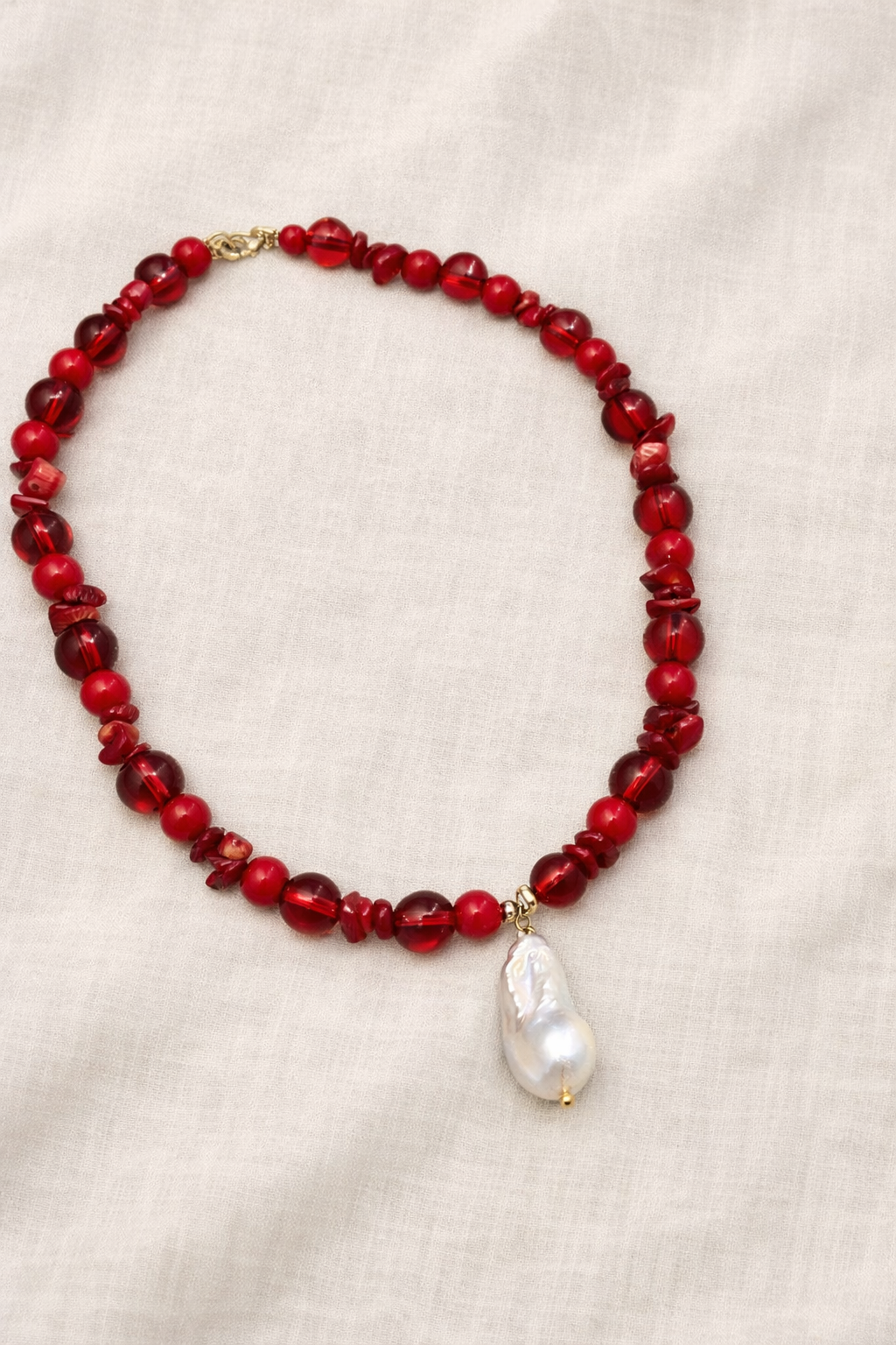 Wild Coral Necklace